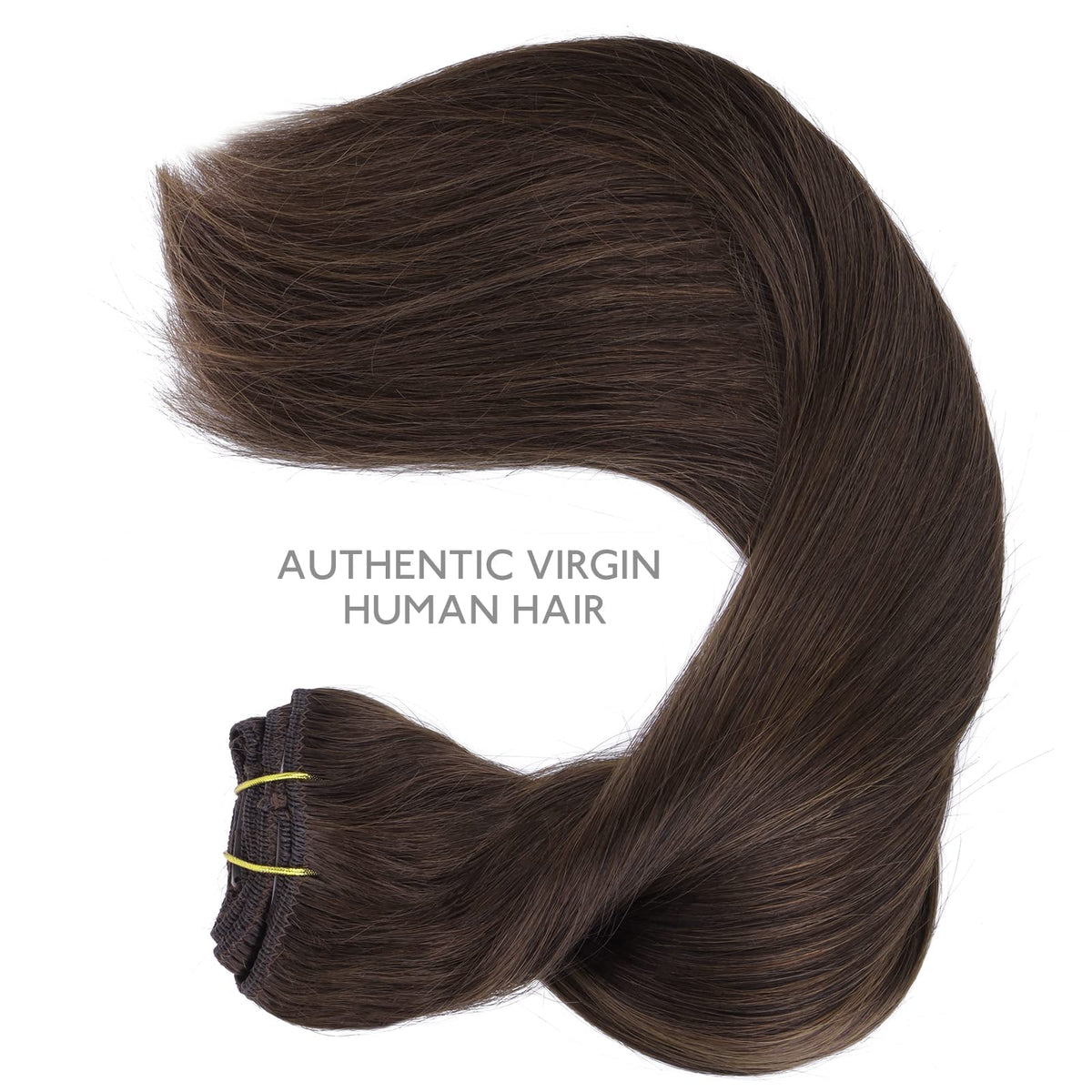 Wennalife Clip In Hair Extensions texture and softness demonstration