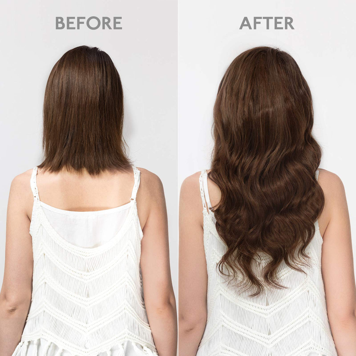 Wennalife Clip In Hair Extensions with styling tools