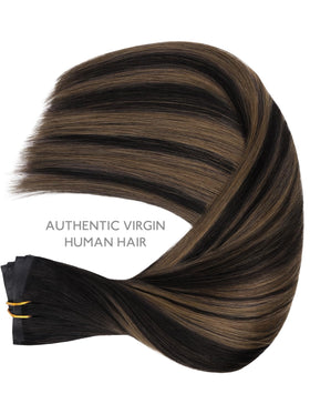 Wennalife Clip In Hair Extensions with styling tools