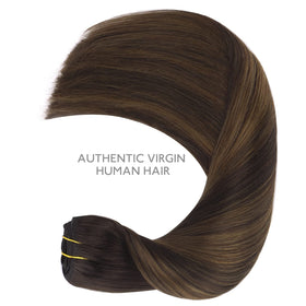 Wennalife Clip In Hair Extensions worn by model