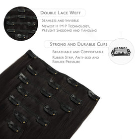 Wennalife Clip In Human Hair Extensions packaging