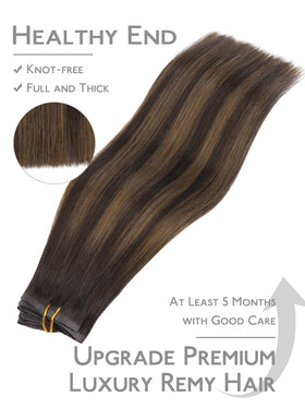 Wennalife hair extensions showing natural texture