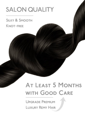 Wennalife Mini Tape in Hair Extensions 14 Inch application method