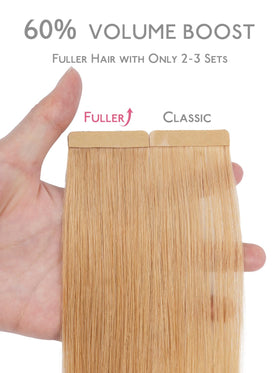 Wennalife Tape in Hair Extensions 18 inch packaging