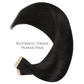 Wennalife Tape in Hair Extensions 20 inch length comparison