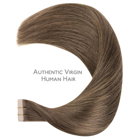 Wennalife Tape in Hair Extensions 20 Inch length comparison