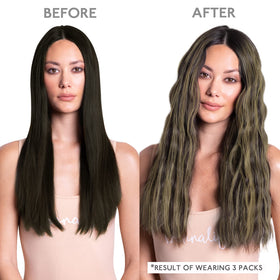 Wennalife Tape in Hair Extensions 24 inch straight style