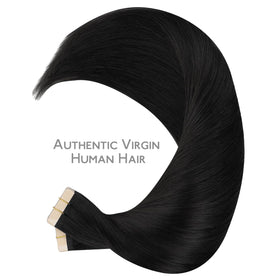Wennalife Tape in Hair Extensions applied in a hairstyle