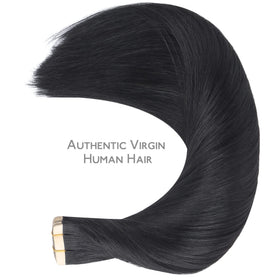 Wennalife Tape in Hair Extensions applied to hair for styling