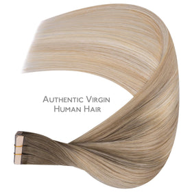 Wennalife Tape in Hair Extensions displayed on a flat surface