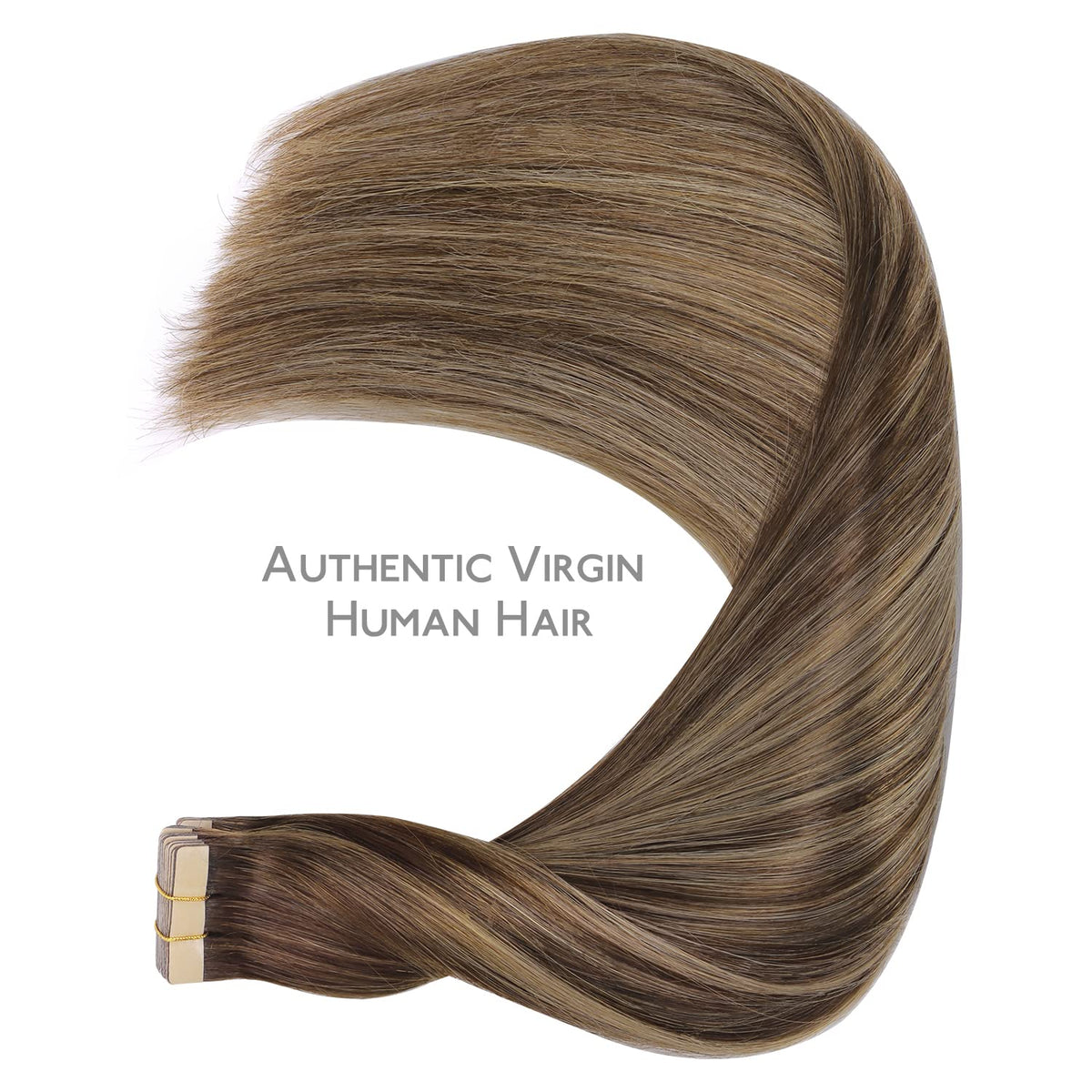 Wennalife Tape in Hair Extensions displayed on a hair care background