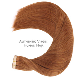 Wennalife Tape in Hair Extensions displayed with care instructions