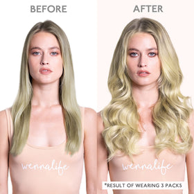 Wennalife Tape In Hair Extensions in natural light