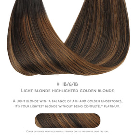 Wennalife Tape in Hair Extensions installation process