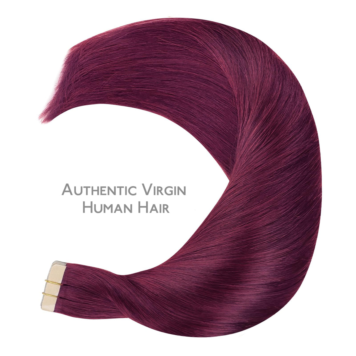 Wennalife Tape in Hair Extensions installation process