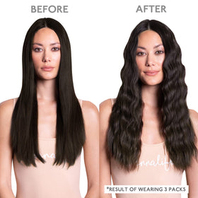 Wennalife Tape in Hair Extensions lifestyle image on model