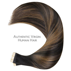 Wennalife Tape in Hair Extensions lifestyle image on model