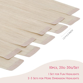 Wennalife Tape in Hair Extensions packaging