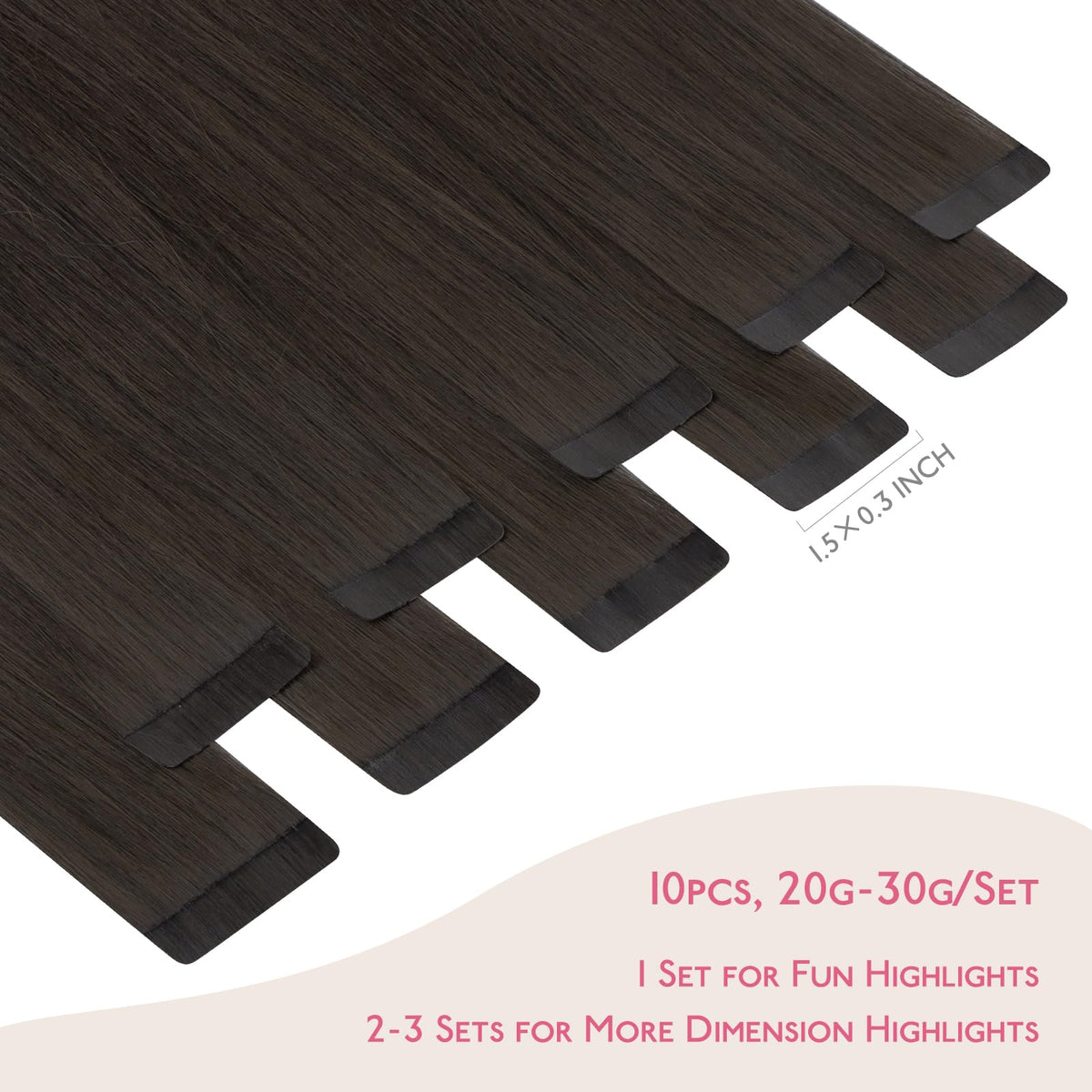 Wennalife Tape in Hair Extensions packaging