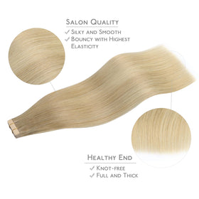 Wennalife Tape in Hair Extensions packaging front view