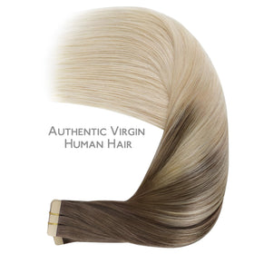Wennalife Tape in Hair Extensions Remy Human Hair lifestyle scene