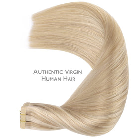Wennalife Tape in Hair Extensions showing colour match