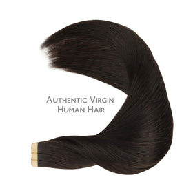 Wennalife Tape in Hair Extensions showing texture and shine