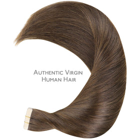 Wennalife Tape in Hair Extensions showing the texture and colour