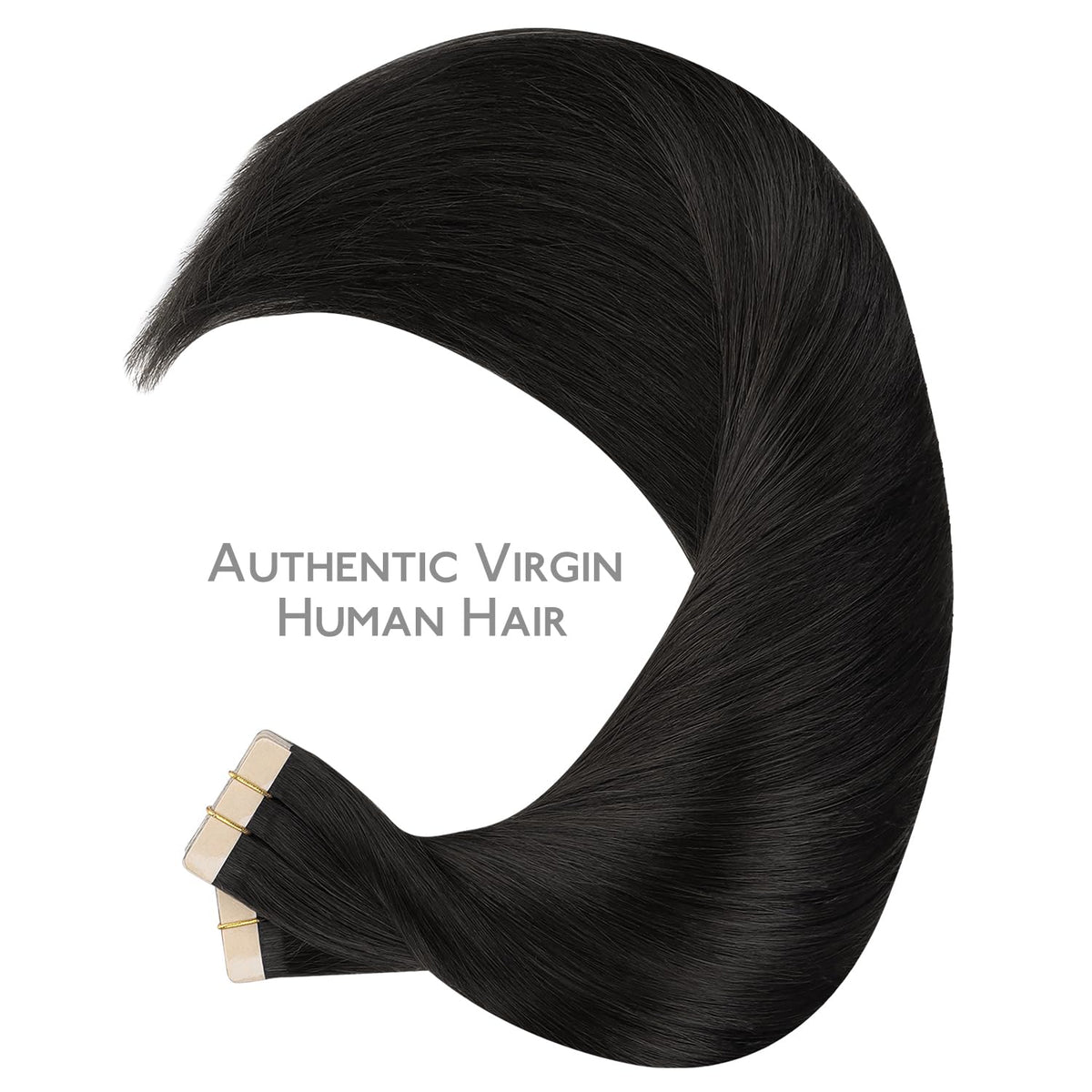 Wennalife Tape in Hair Extensions styled on mannequin