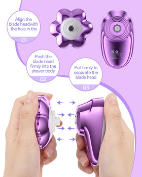 WEQOEE electric shaver in luxury packaging