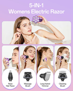 WEQOEE grooming kit with various attachments displayed