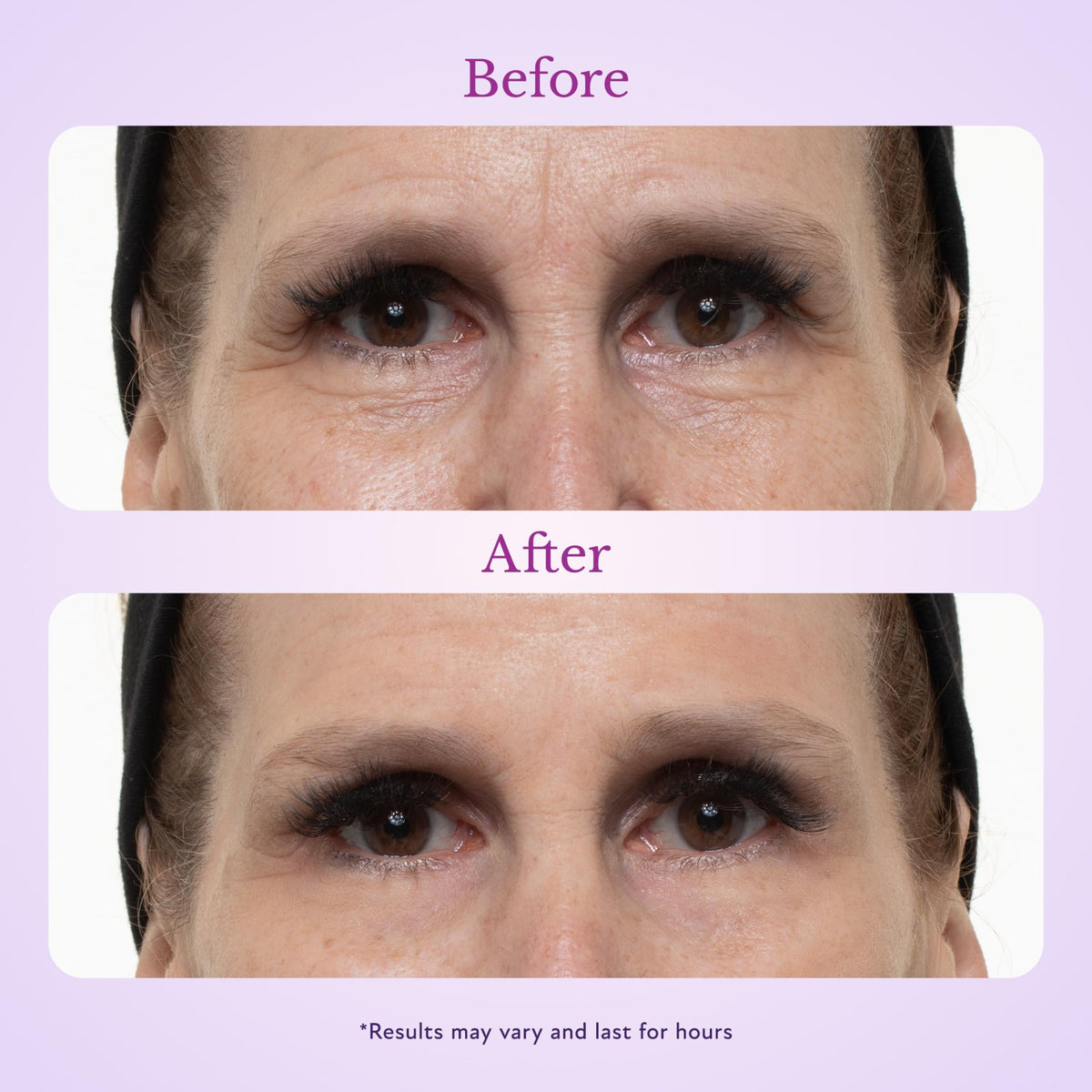 Westmore Beauty 60 Second Effects Tinted Firming Gel application on skin