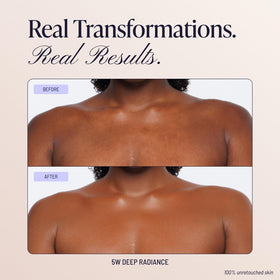 Westmore Beauty Body Coverage Perfector 5W Deep Radiance texture close-up