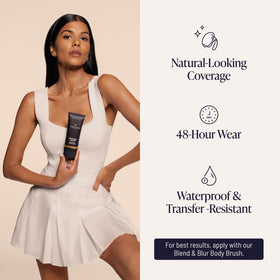 Westmore Beauty Body Coverage Perfector 6N Rich Radiance application on skin