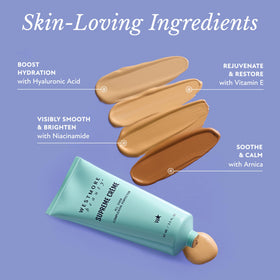 Westmore Beauty Creme All-Over Complexion Perfector application on skin
