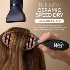 Wet Brush Ceramic Speed Dry Detangler back view