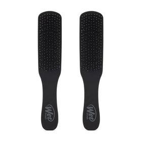 Wet Brush Detangling Hair Brush for Men, black front view