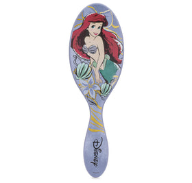 Wet Brush Disney Ariel Hair Detangler front view with soft bristles