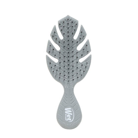 Wet Brush Go Green Mini Detangler in grey, front view