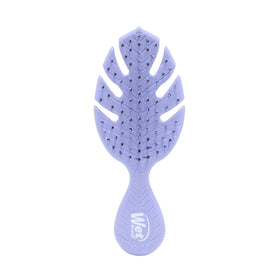 Wet Brush Go Green Mini Detangler in purple front view