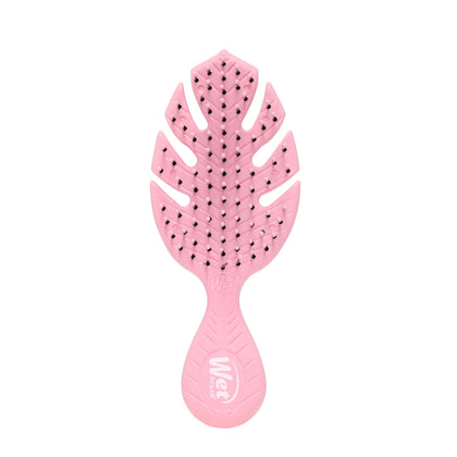 Wet Brush Go Green Mini Detangler pink front view