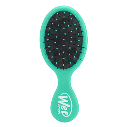Wet Brush Mini Detangler Aqua front view