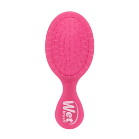 Wet Brush Mini Detangler Hair Brush in Pink Frost front view