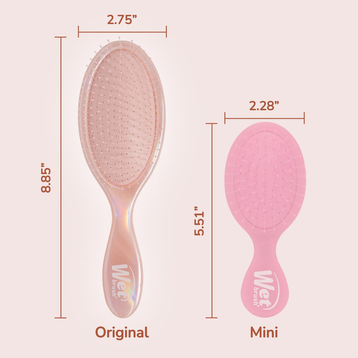 Wet Brush Original Detangler Bronze packaging