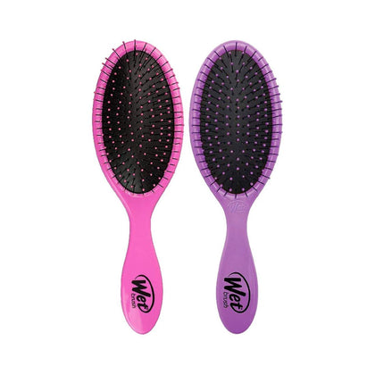 Wet Brush Original Detangler front view in pink and purple