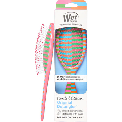 Wet Brush Original Detangler front view in Retro Sport design
