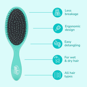 Wet Brush Original Detangler Hair Brush back view