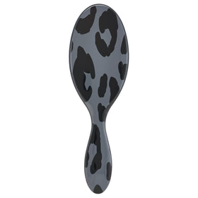 Wet Brush Original Detangler Hair Brush Dark Gray Leopard front view