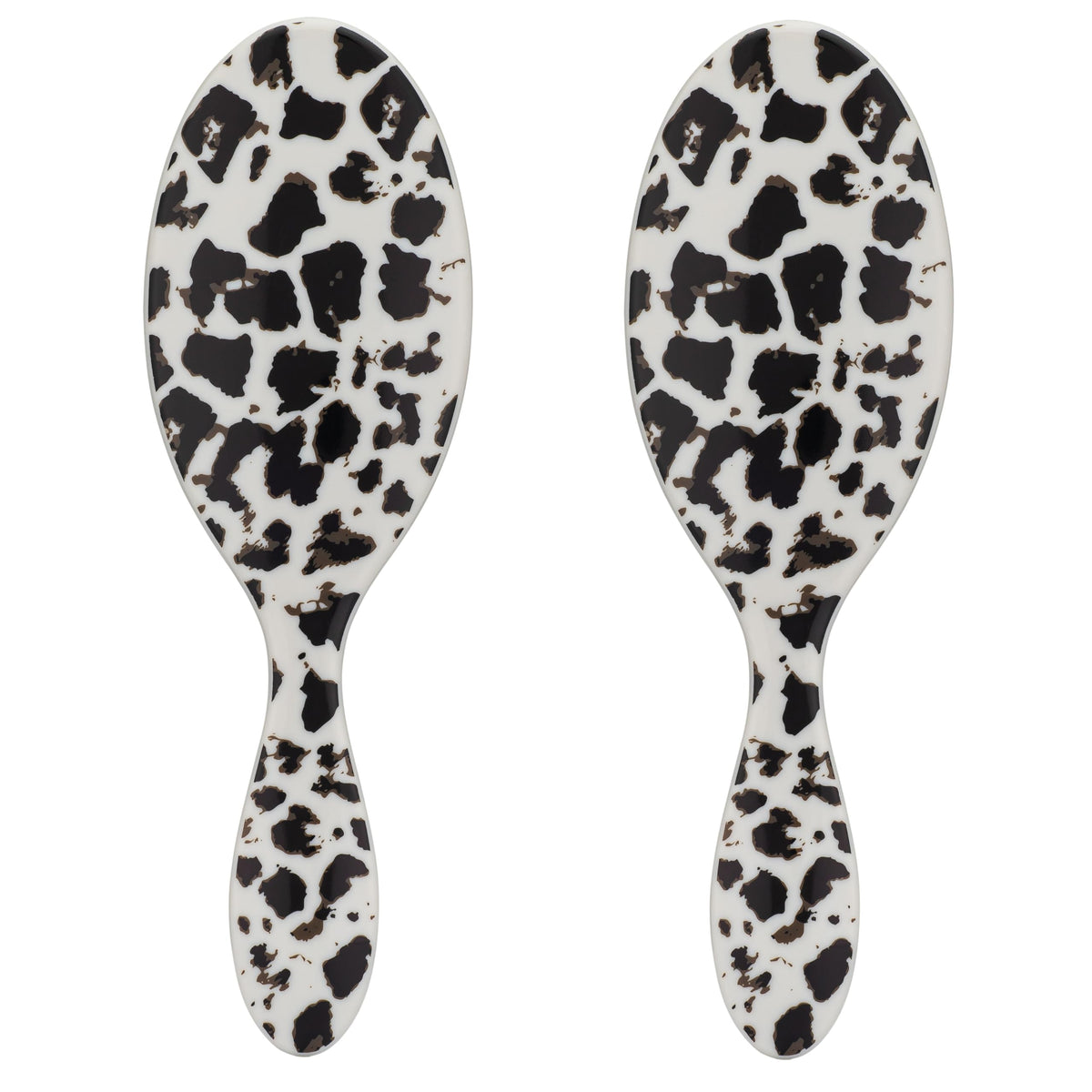 Wet Brush Original Detangler Hair Brush in Tan Leopard, front view