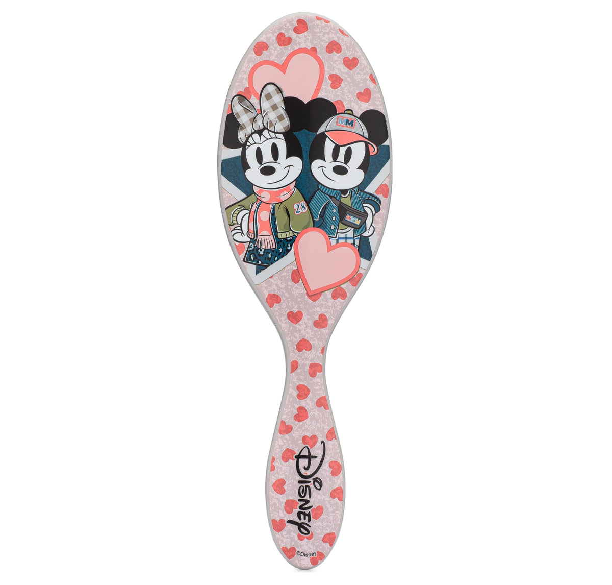 Wet Brush Original Detangler Hair Brush Mickey & Minnie front view